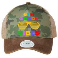 Sixth Grade Vibes First Day Of 6th Grade Kids Back To School Legacy Tie Dye Trucker Hat
