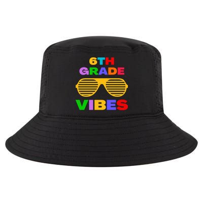 Sixth Grade Vibes First Day Of 6th Grade Kids Back To School Cool Comfort Performance Bucket Hat