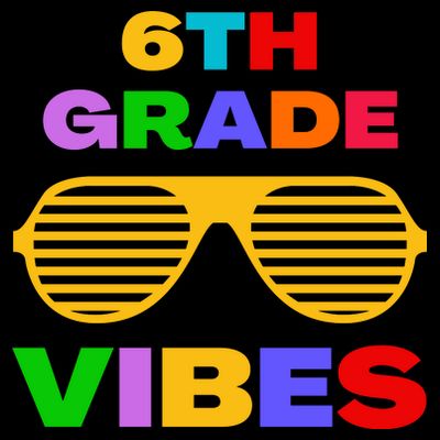 Sixth Grade Vibes First Day Of 6th Grade Kids Back To School T-Shirt