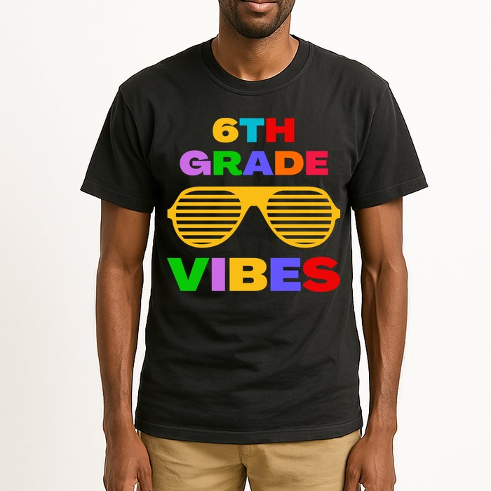 Sixth Grade Vibes First Day Of 6th Grade Kids Back To School Tall T-Shirt