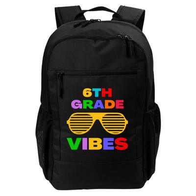Sixth Grade Vibes First Day Of 6th Grade Kids Back To School Backpack