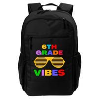 Sixth Grade Vibes First Day Of 6th Grade Kids Back To School Backpack