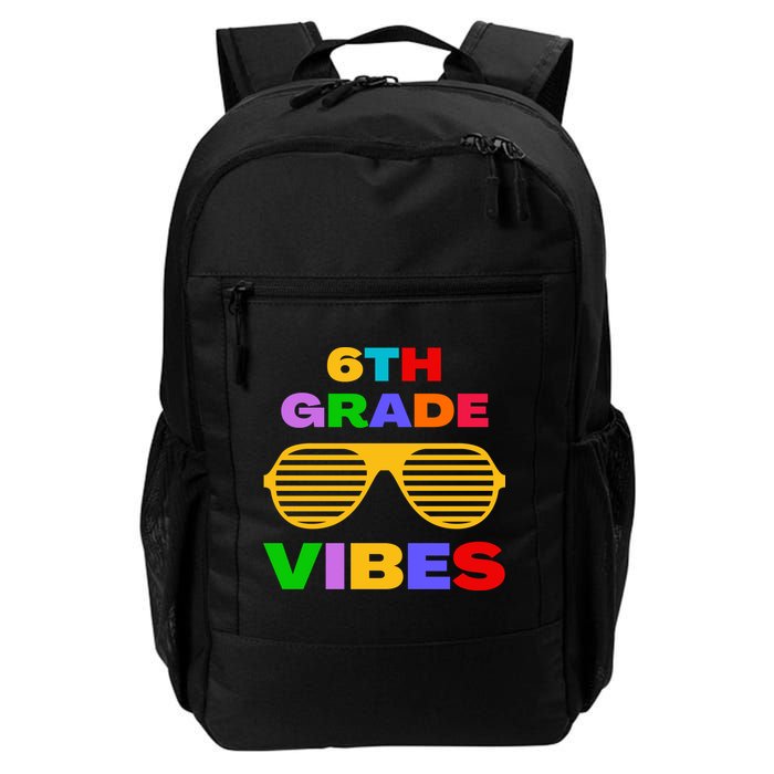 Sixth Grade Vibes First Day Of 6th Grade Kids Back To School Backpack