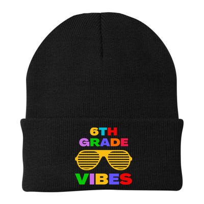 Sixth Grade Vibes First Day Of 6th Grade Kids Back To School Beanie