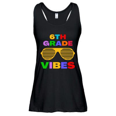 Sixth Grade Vibes First Day Of 6th Grade Kids Back To School Ladies Essential Flowy Tank