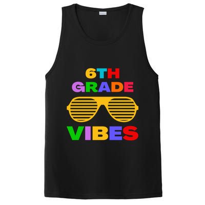 Sixth Grade Vibes First Day Of 6th Grade Kids Back To School PosiCharge Competitor Tank