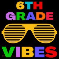 Sixth Grade Vibes First Day Of 6th Grade Kids Back To School Short Acrylic Beanie