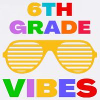 Sixth Grade Vibes First Day Of 6th Grade Kids Back To School Garment-Dyed Sweatshirt