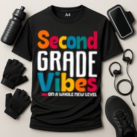 Second Grade Vibes Vintage 1st Day Of School Team 2nd Grade Performance Shirt