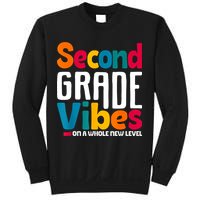 Second Grade Vibes Vintage 1st Day Of School Team 2nd Grade Sweatshirt