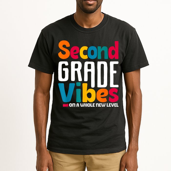 Second Grade Vibes Vintage 1st Day Of School Team 2nd Grade Tall T-Shirt