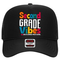 Second Grade Vibes Vintage 1st Day Of School Team 2nd Grade Hat