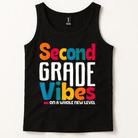 Second Grade Vibes Vintage 1st Day Of School Team 2nd Grade Tank Top