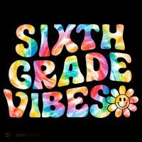 Sixth Grade Vibes 6th Grade Team Retro Back To School Stripe Pom Pom Beanie