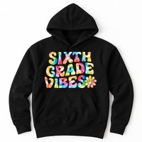 Sixth Grade Vibes 6th Grade Team Retro Back To School Hoodie