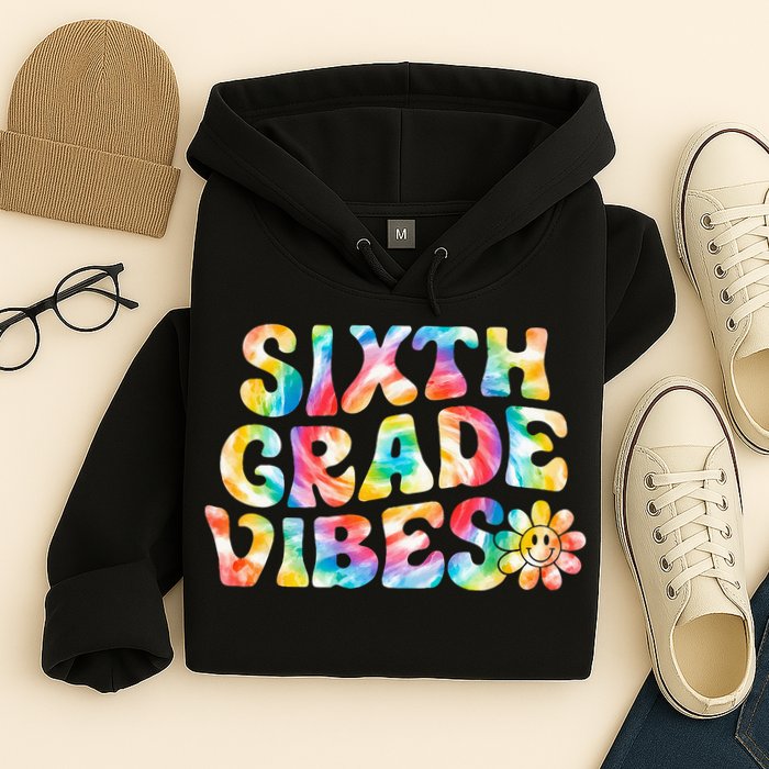 Sixth Grade Vibes 6th Grade Team Retro Back To School Hoodie