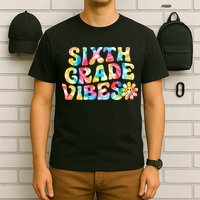 Sixth Grade Vibes 6th Grade Team Retro Back To School T-Shirt