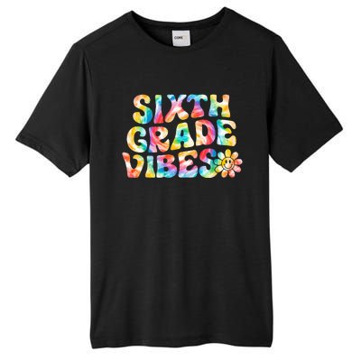 Sixth Grade Vibes 6th Grade Team Retro Back To School Tall Fusion ChromaSoft Performance T-Shirt