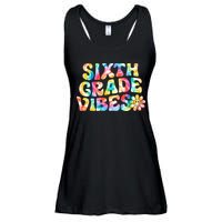 Sixth Grade Vibes 6th Grade Team Retro Back To School Ladies Essential Flowy Tank