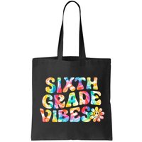 Sixth Grade Vibes 6th Grade Team Retro Back To School Bag