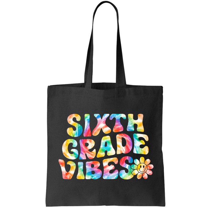 Sixth Grade Vibes 6th Grade Team Retro Back To School Bag