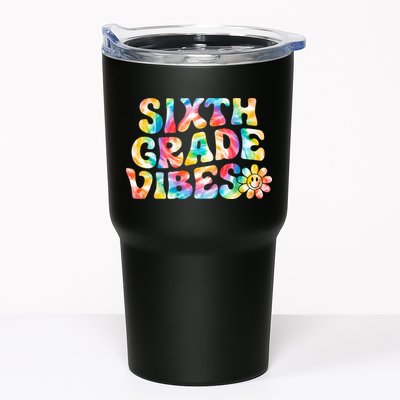 Sixth Grade Vibes 6th Grade Team Retro Back To School Tumbler