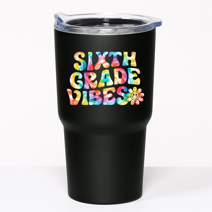 Sixth Grade Vibes 6th Grade Team Retro Back To School Tumbler