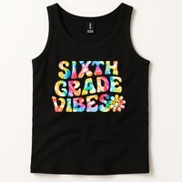 Sixth Grade Vibes 6th Grade Team Retro Back To School Tank Top