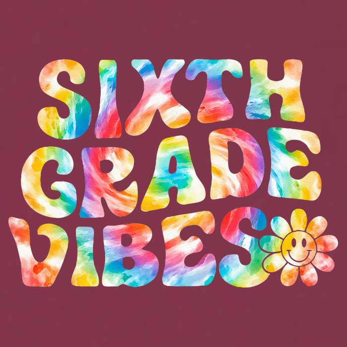 Sixth Grade Vibes 6th Grade Team Retro Back To School 16oz Travel Tumbler