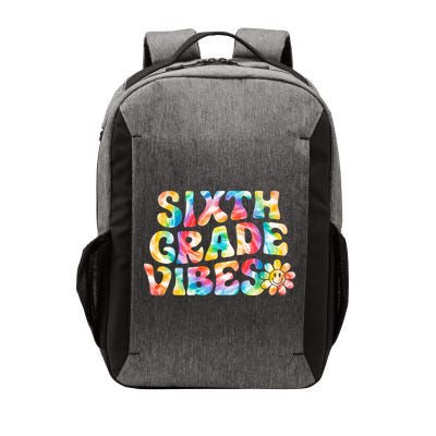 Sixth Grade Vibes 6th Grade Team Retro Back To School Vector Backpack