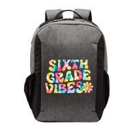 Sixth Grade Vibes 6th Grade Team Retro Back To School Vector Backpack