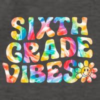 Sixth Grade Vibes 6th Grade Team Retro Back To School Vector Backpack