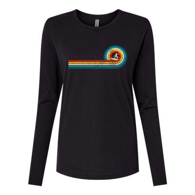 Surfer Gift Vintage Wave Retro Surfing Surf Beach Womens Cotton Relaxed Long Sleeve T-Shirt