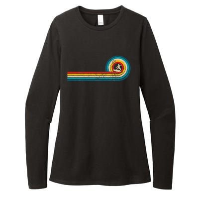 Surfer Gift Vintage Wave Retro Surfing Surf Beach Womens CVC Long Sleeve Shirt