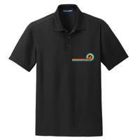 Surfer Gift Vintage Wave Retro Surfing Surf Beach Dry Zone Grid Polo