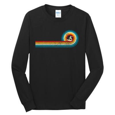 Surfer Gift Vintage Wave Retro Surfing Surf Beach Tall Long Sleeve T-Shirt