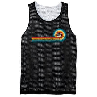 Surfer Gift Vintage Wave Retro Surfing Surf Beach Mesh Reversible Basketball Jersey Tank