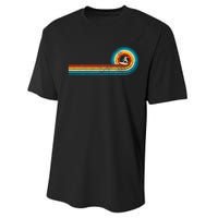 Surfer Gift Vintage Wave Retro Surfing Surf Beach Performance Sprint T-Shirt