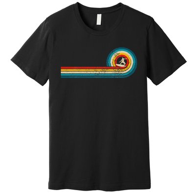 Surfer Gift Vintage Wave Retro Surfing Surf Beach Premium T-Shirt