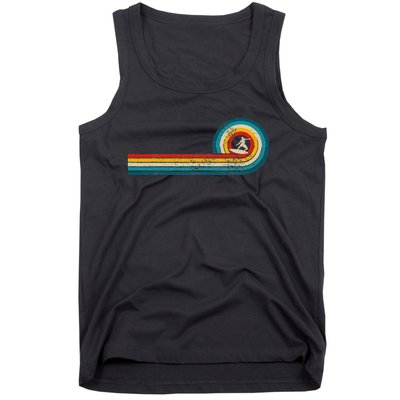 Surfer Gift Vintage Wave Retro Surfing Surf Beach Tank Top