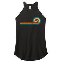 Surfer Gift Vintage Wave Retro Surfing Surf Beach Women's Perfect Tri Rocker Tank