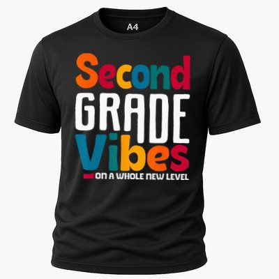 Second Grade Vibes Vintage 1st Day Of School Team 2nd Grade Performance Shirt