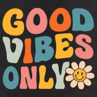 Summer Good Vibes Only Groovy Retro Beach Hawaii Vacation 11oz C Handle Ceramic Mug