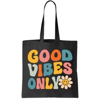 Summer Good Vibes Only Groovy Retro Beach Hawaii Vacation Bag