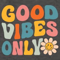 Summer Good Vibes Only Groovy Retro Beach Hawaii Vacation Vector Backpack