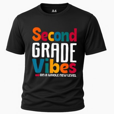 Second Grade Vibes Vintage 1st Day Of School Team 2nd Grade Performance Shirt