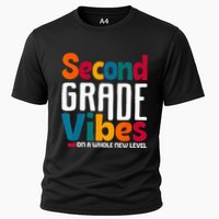 Second Grade Vibes Vintage 1st Day Of School Team 2nd Grade Performance Shirt