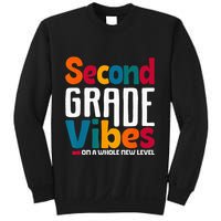 Second Grade Vibes Vintage 1st Day Of School Team 2nd Grade Sweatshirt