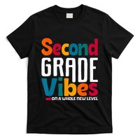 Second Grade Vibes Vintage 1st Day Of School Team 2nd Grade T-Shirt
