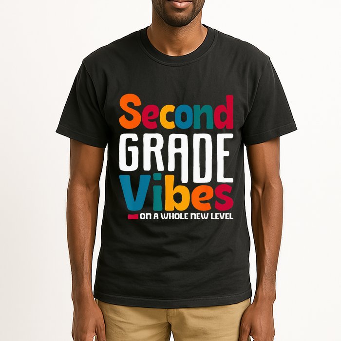 Second Grade Vibes Vintage 1st Day Of School Team 2nd Grade Tall T-Shirt